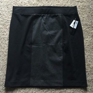 Nicole Miller black business skirt