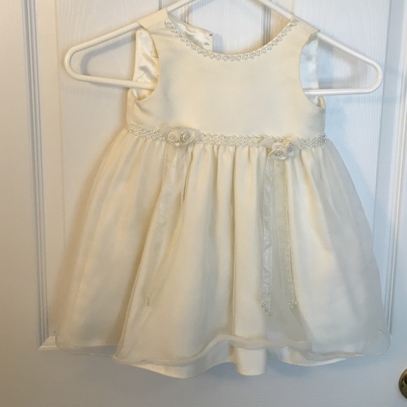 American Princess 24 month old dress cream