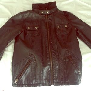 Leather jacket