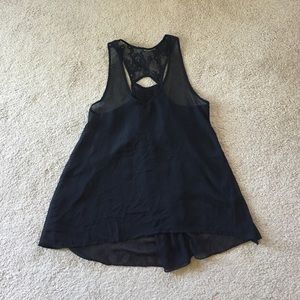 Sheer Hi-Low black top