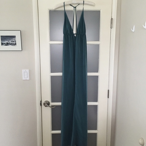 Silence + Noise Triangle-top Maxi Slip Dress