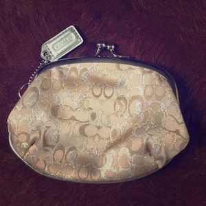 Coach change purse