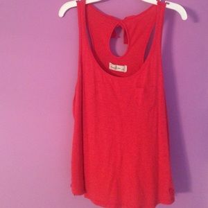 Abercrombie & Fitch red tank top