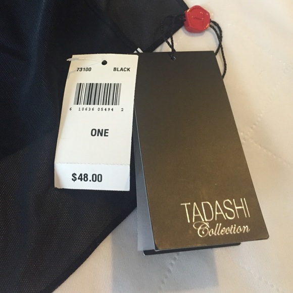 NWT Tadashi Black Sheer Shawl