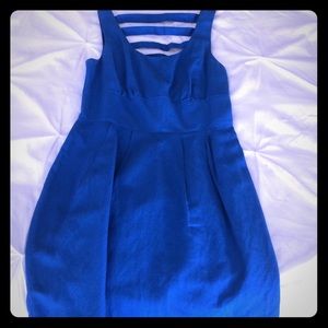 Blue dress