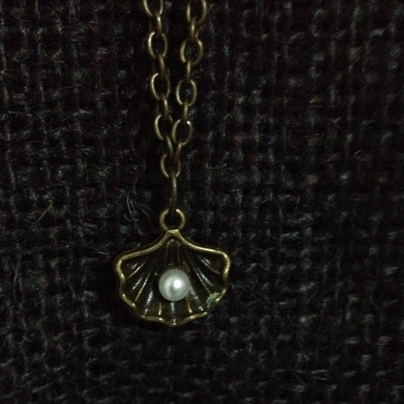Pretty Faux Vegan Pearl Handmade Necklace! Mermaid