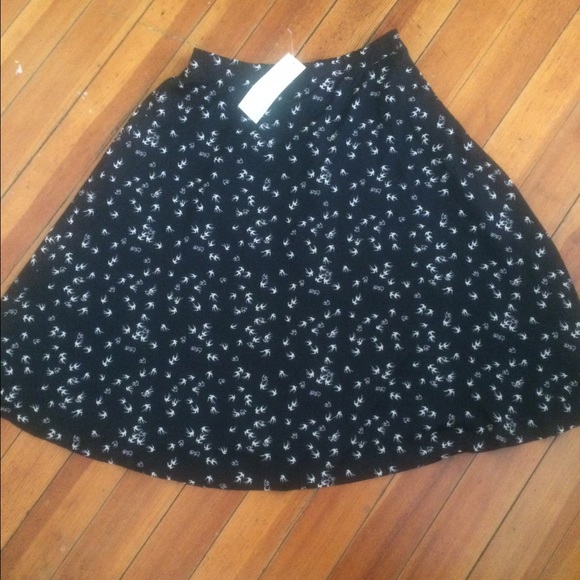 Birds skirt - Daniel Rainn-s