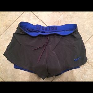 Dark grey Nike shorts