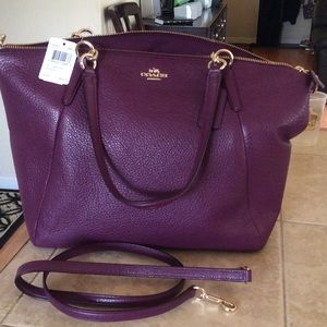Coach leather Kelsey satchel