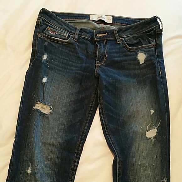 Distressed Hollister Jeans