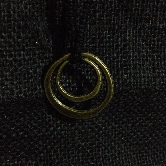 Handmade Hemp Necklace Infinity Circle Long DIY - Picture 1 of 4