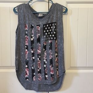 Graphic tank top