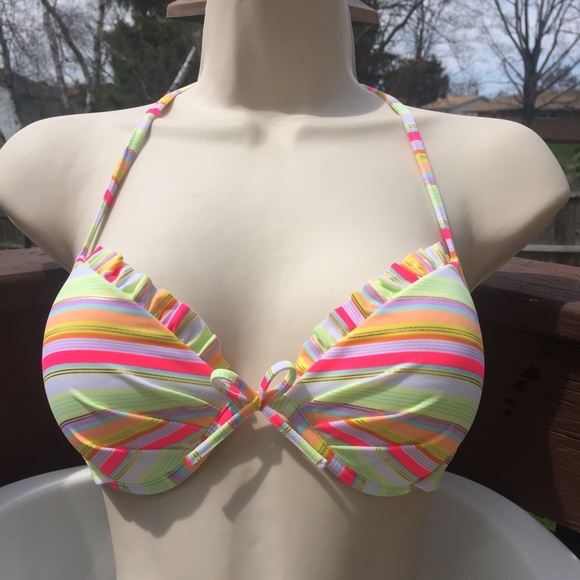 Victoria's Secret PushUp Padded Bikini Top 34B