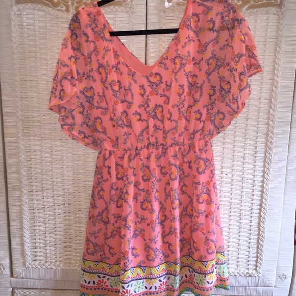 A floral dress.