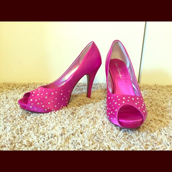Pink heels