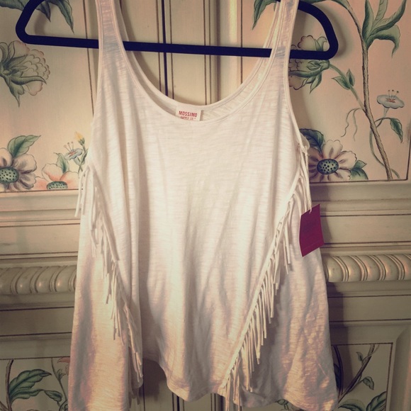Fringe cream top