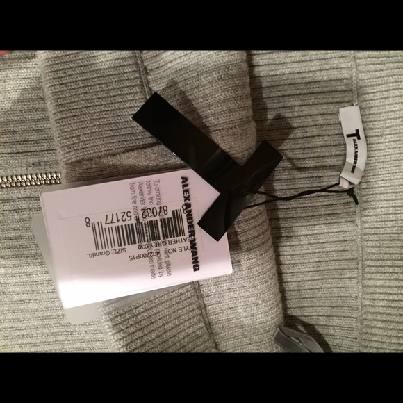 NWT T by Alexander Wang knit rib skirt