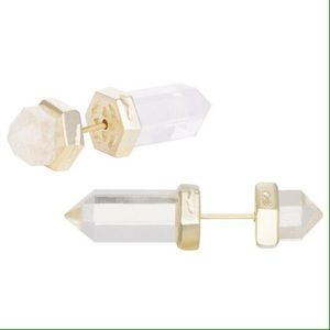 NWT - Kendra Scott Jade Ear jackets (Rock Crystal)