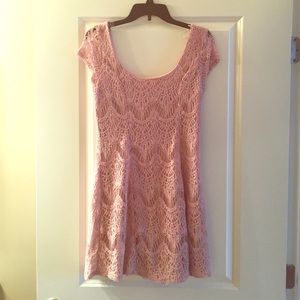 Pale pink dress