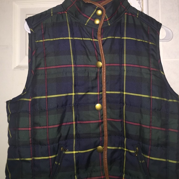 Ralph lauren plaid vest
