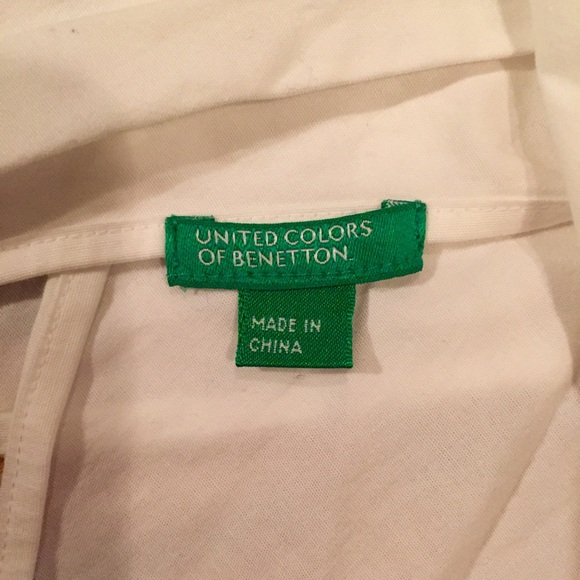 White Wrap Top by United Colors of Benetton - Picture 2 of 4