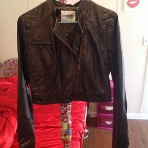Leather jacket