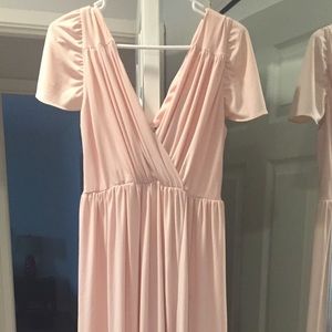 Pale Pink Maternity Dress