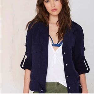 Nastgal Blue at Ease Jacket