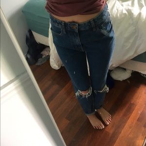 Forever 21 mom jeans