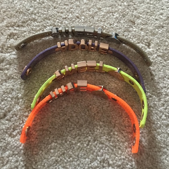 BCBGENERATION Set of 4 Leather Bracelets - Picture 2 of 2