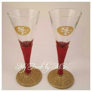 49ers Girly Shot Glasses