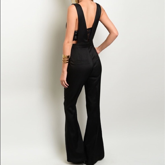 ‼️ FINAL CLEARANCE‼️LAST ONE! Flare Leg Jumpsuit - Picture 3 of 3