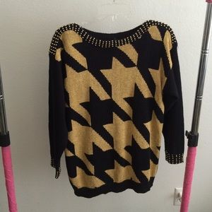 Beaded sweater
