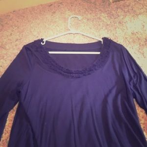 NWOT Purple Top from Macy's
