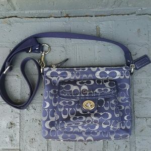 Navy Coach Crossbody