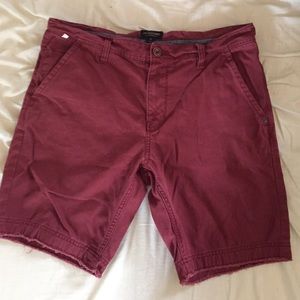 Men's size 33 CPO Shorts - Red