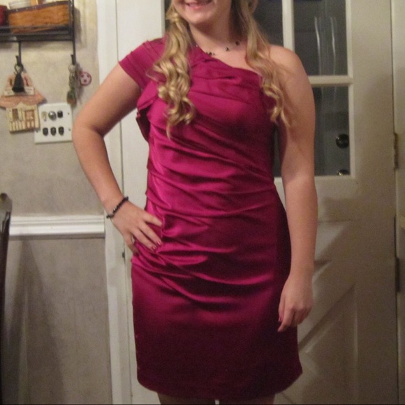 Off the shoulder dress!