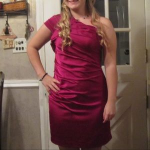 Off the shoulder dress!