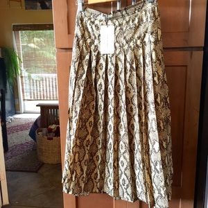 Zara Skirts - Zara Python snakeskin pleated skirt Zara Skirts - Zara Python snakeskin pleated skirt