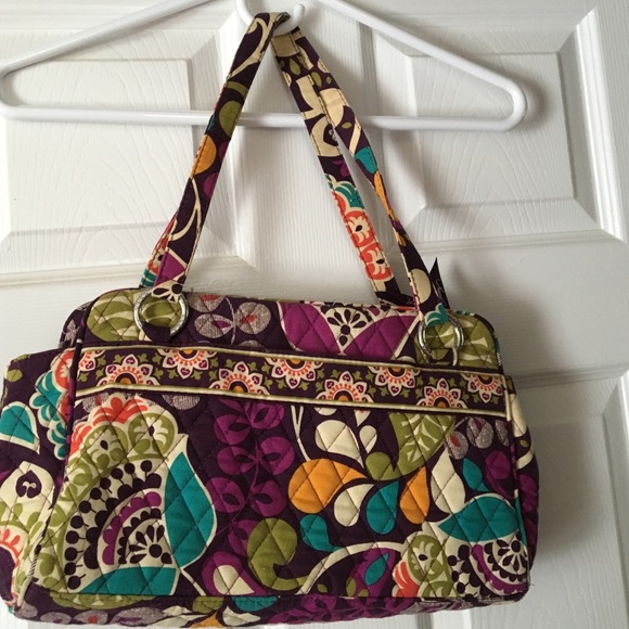 Vera Bradley - Whitney Handbag in Plum Craxy