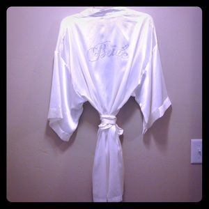 "Bride" robe