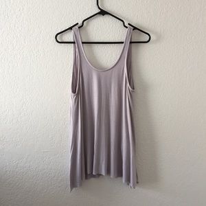 Drapey grey tank
