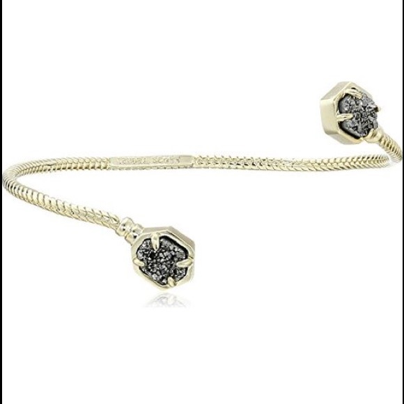 Kendra Scott "Jamie" Bracelet in Platinum Drusy - Picture 2 of 4