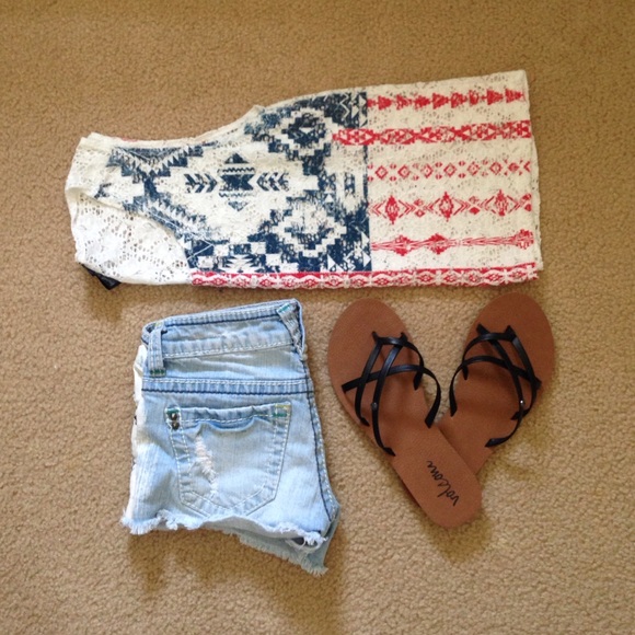 Aztec American Flag Tank