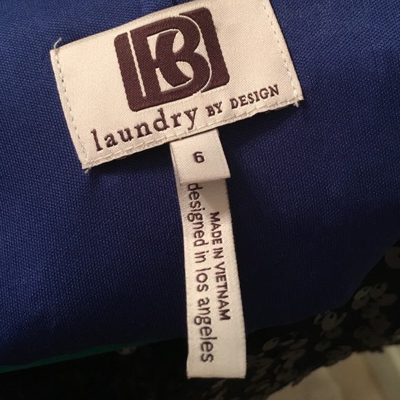 Black and navy sequin dress by Laundry by Design! - Picture 3 of 4