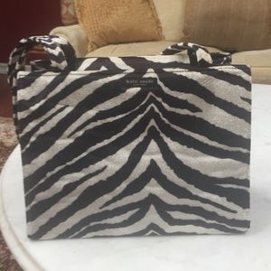 Kate spade zebra purse