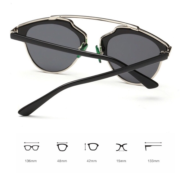LAST PAIR! Alloy Frame Polarized Sunglasses/ Black - Picture 3 of 4