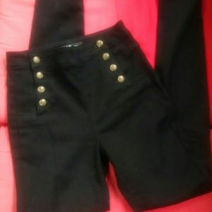 High waisted sailor pants