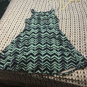 Stretchy chevron dress