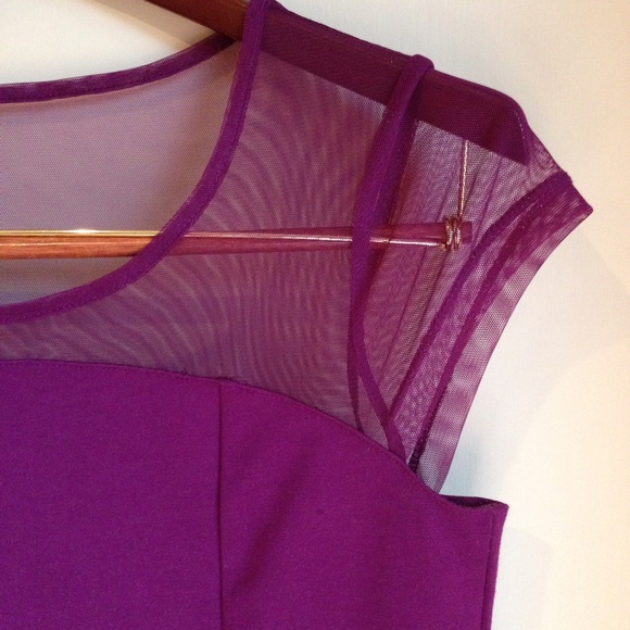 Mac+Jac Sheer Top Cocktail Dress - Picture 3 of 4